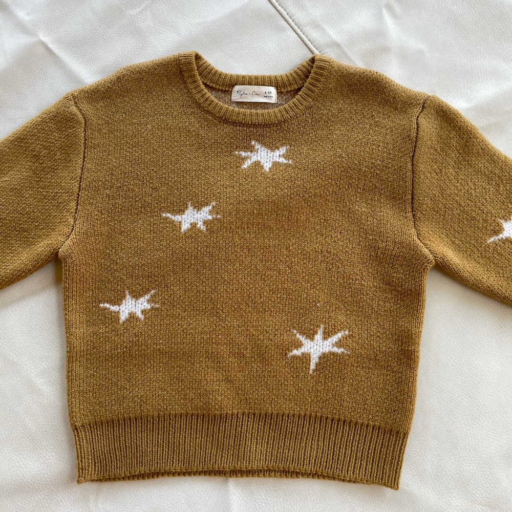 Knit Pullover - Stars